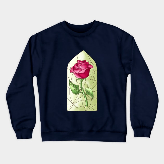 Beauty and beast Crewneck Sweatshirt by Littlepancake